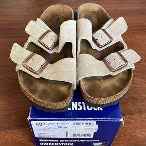 Birkenstocks Arizona size 40 soft bed